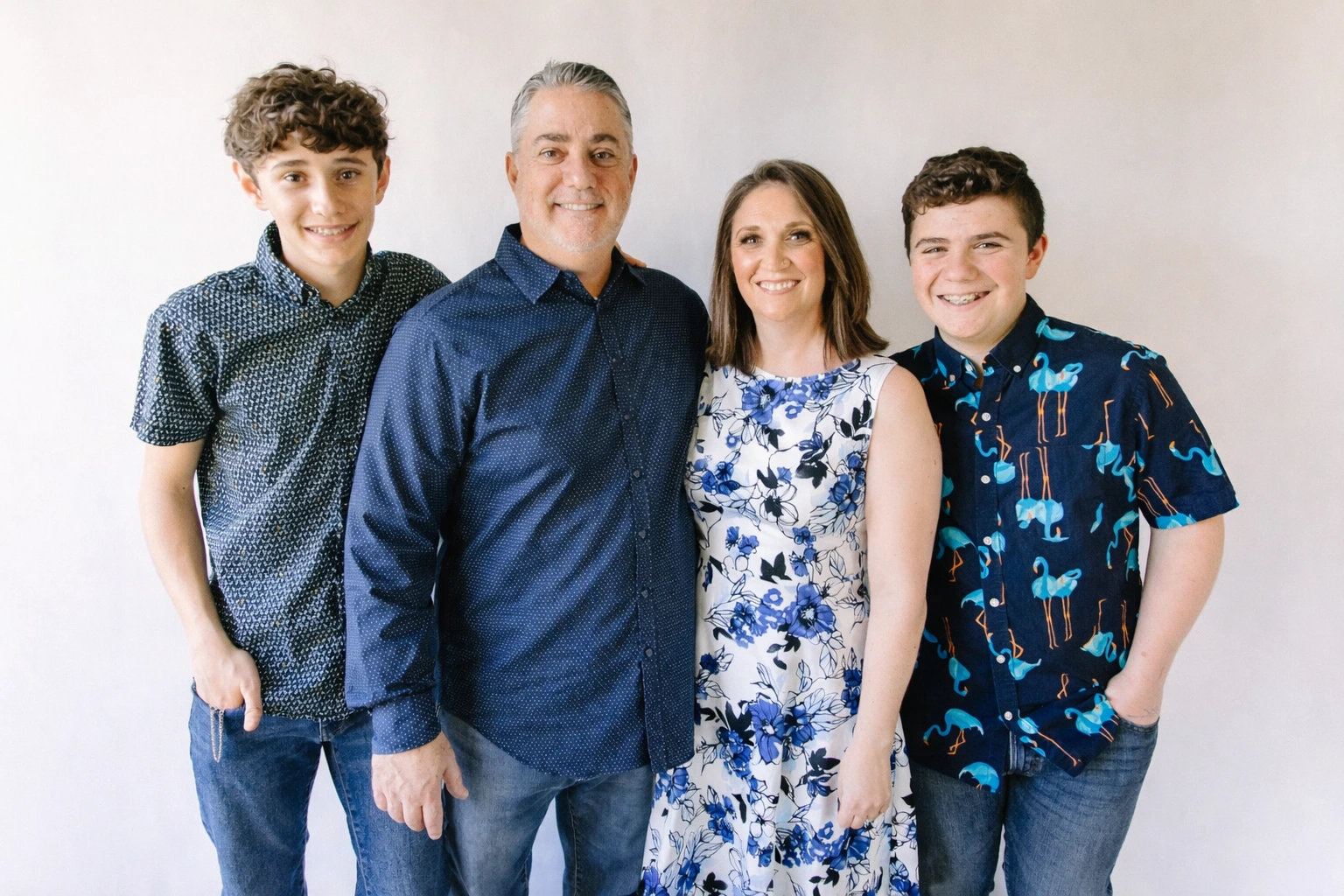 Skinnier family photo Skinnier family photo